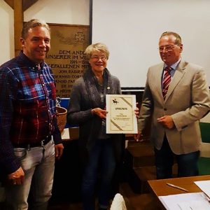 25 Jahre Mitgliedschaft Ursel Breitfelder Foto Sönke Kind